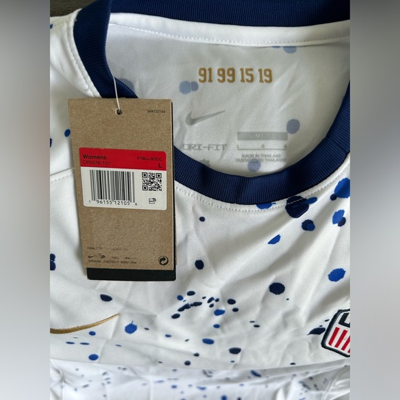Nike Authentic USA National Soccer Team DR5578-101 Jersey Women’s Sz: Large - Picture 3 of 5